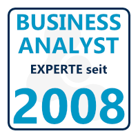 Business Analyst Experte seit 2008